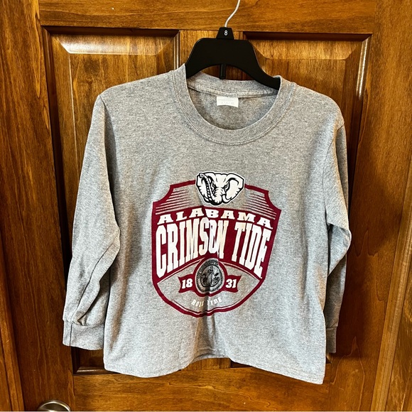 Alabama Crimson Tide Other - Boys Alabama Crimson Tide Long Sleeve Shirt Small
